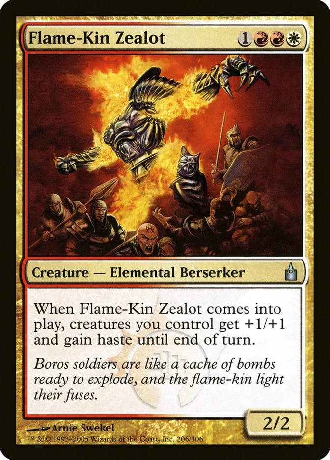 Flame-Kin Zealot 「RAV/206」「EN」