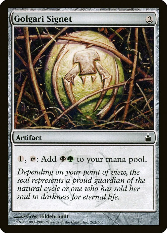 Golgari Signet 「RAV/262」「EN」