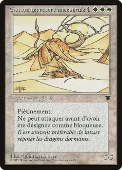 Elder Land Wurm #9 · Magic: The Gathering