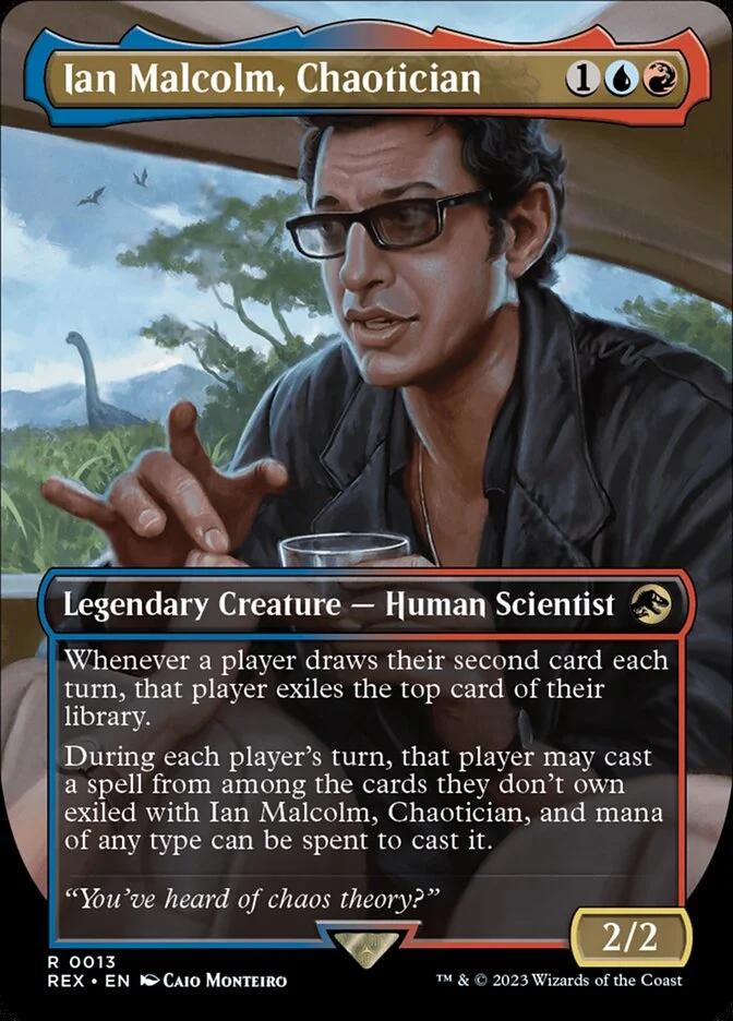 Ian Malcolm, Chaotician 「REX/13」「EN」