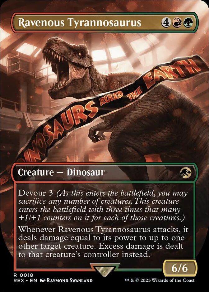 Ravenous Tyrannosaurus 「REX/18」「EN」