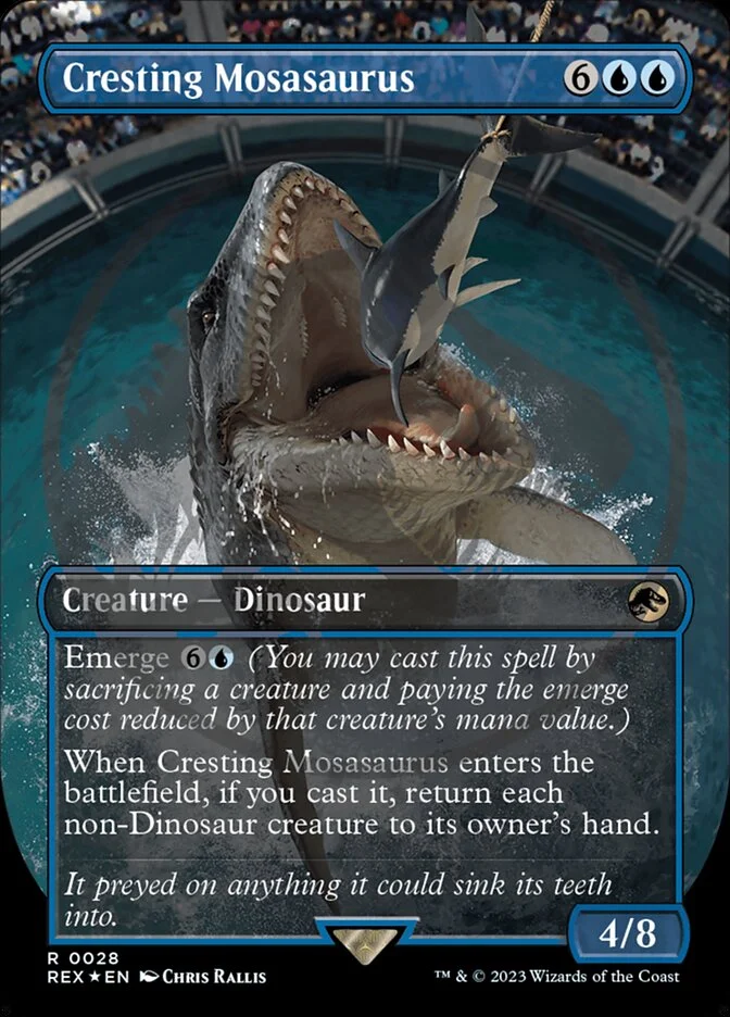 Cresting Mosasaurus 「REX/28」「EN」