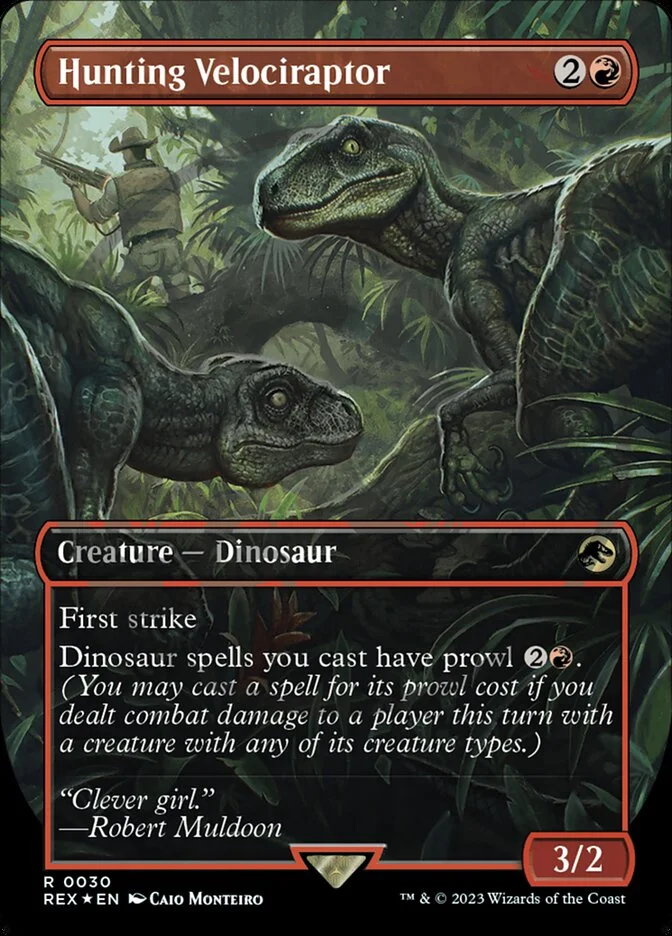 Hunting Velociraptor 「REX/30」「EN」