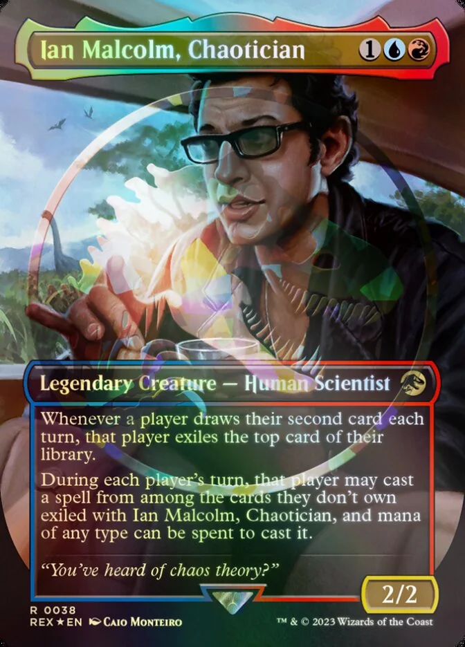Ian Malcolm, Chaotician 「REX/38」「EN」