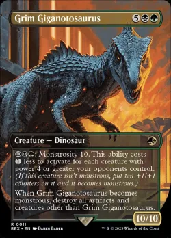 Grim Giganotosaurus 「REX/11」「EN」