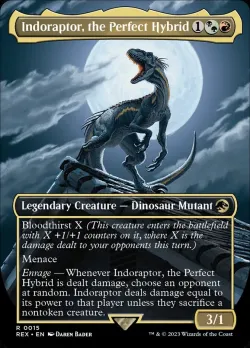 Indoraptor, the Perfect Hybrid 「REX/15」「EN」