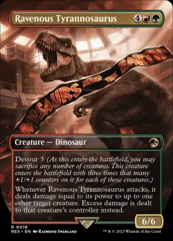 Ravenous Tyrannosaurus 「REX/18」「EN」