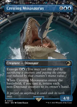 Cresting Mosasaurus 「REX/2」「EN」