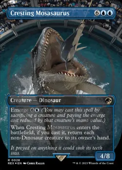Cresting Mosasaurus 「REX/28」「EN」
