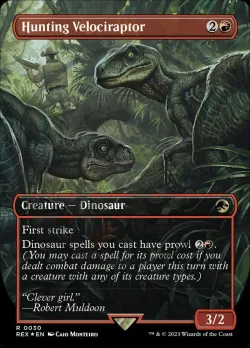 Hunting Velociraptor 「REX/30」「EN」