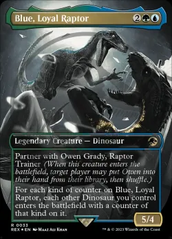 Blue, Loyal Raptor 「REX/33」「EN」