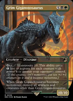 Grim Giganotosaurus 「REX/36」「EN」