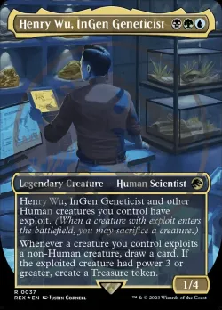 Henry Wu, InGen Geneticist 「REX/37」「EN」