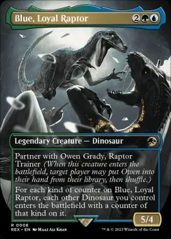 Blue, Loyal Raptor 「REX/8」「EN」