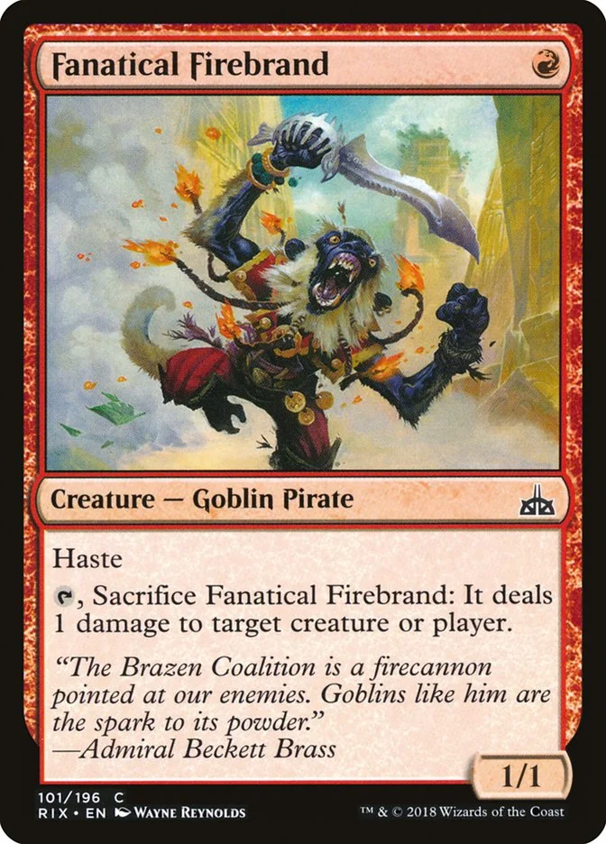 Fanatical Firebrand 「RIX/101」「EN」