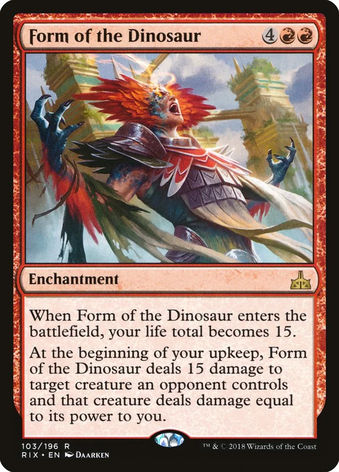 Form of the Dinosaur 「RIX/103」「EN」