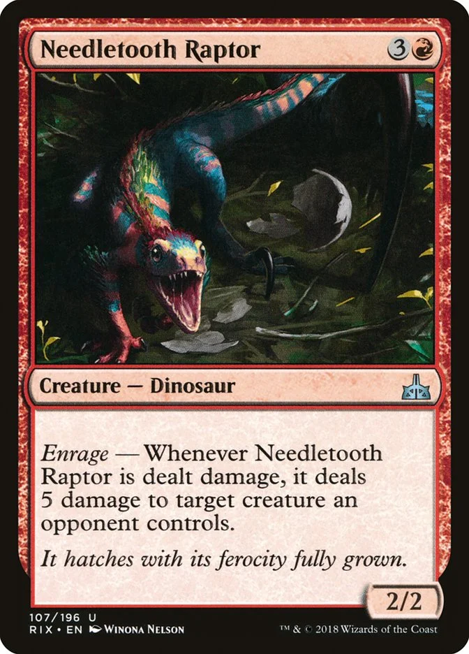 Needletooth Raptor 「RIX/107」「EN」