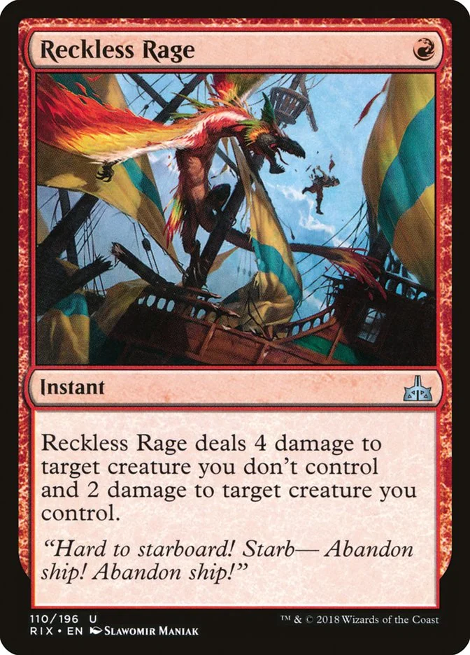 Reckless Rage 「RIX/110」「EN」