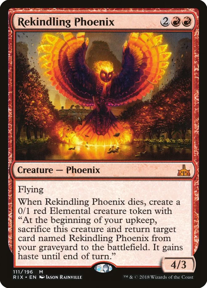 Rekindling Phoenix 「RIX/111」「EN」