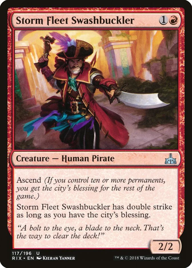 Storm Fleet Swashbuckler 「RIX/117」「EN」