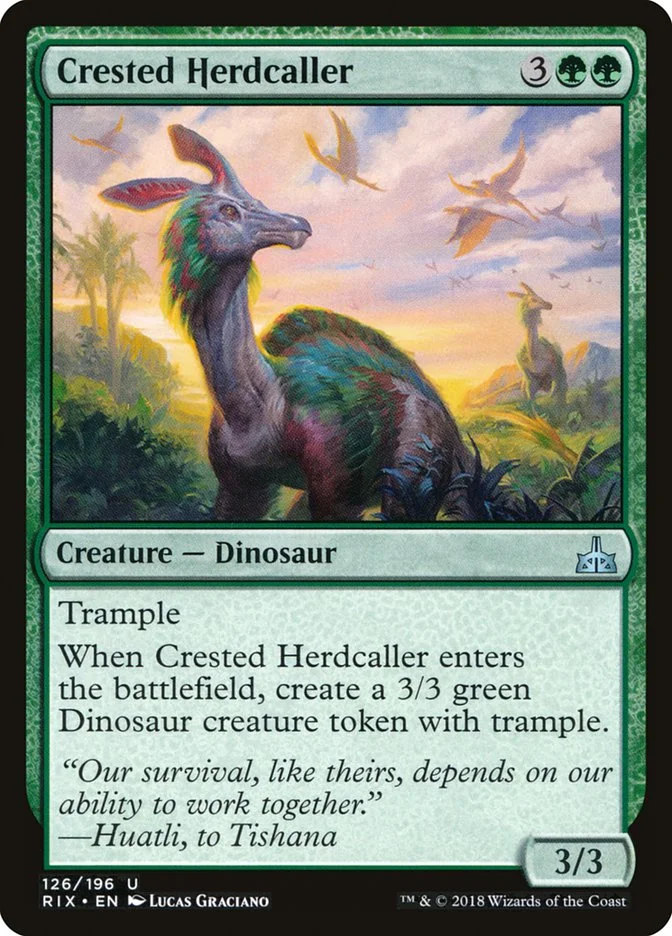 Crested Herdcaller 「RIX/126」「EN」