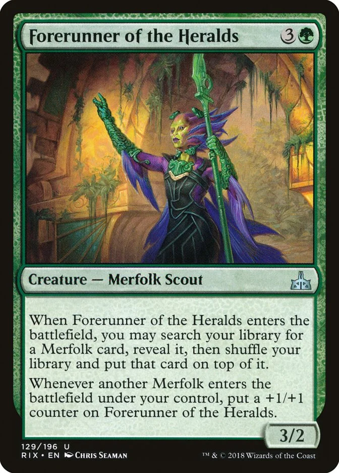 Forerunner of the Heralds 「RIX/129」「EN」