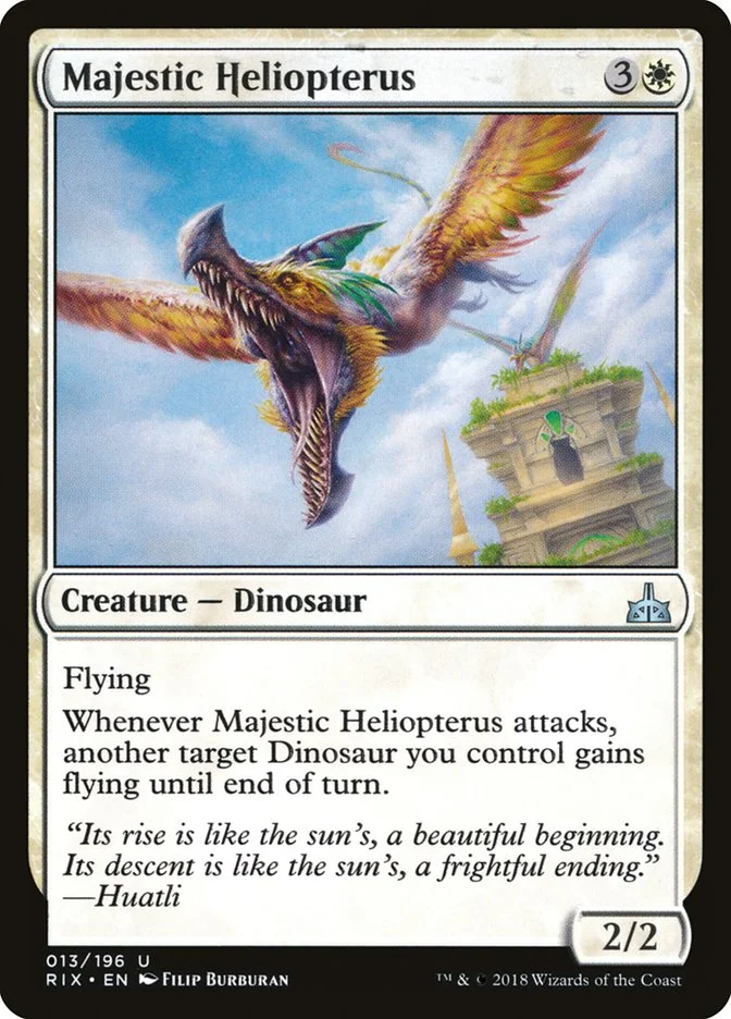 Majestic Heliopterus 「RIX/13」「EN」