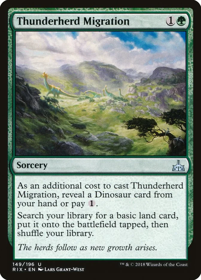 Thunderherd Migration 「RIX/149」「EN」