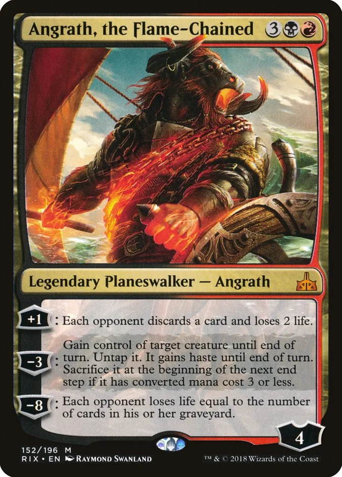 Angrath, the Flame-Chained 「RIX/152」「EN」