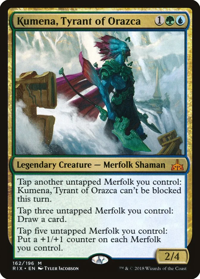 Kumena, Tyrant of Orazca 「RIX/162」「EN」