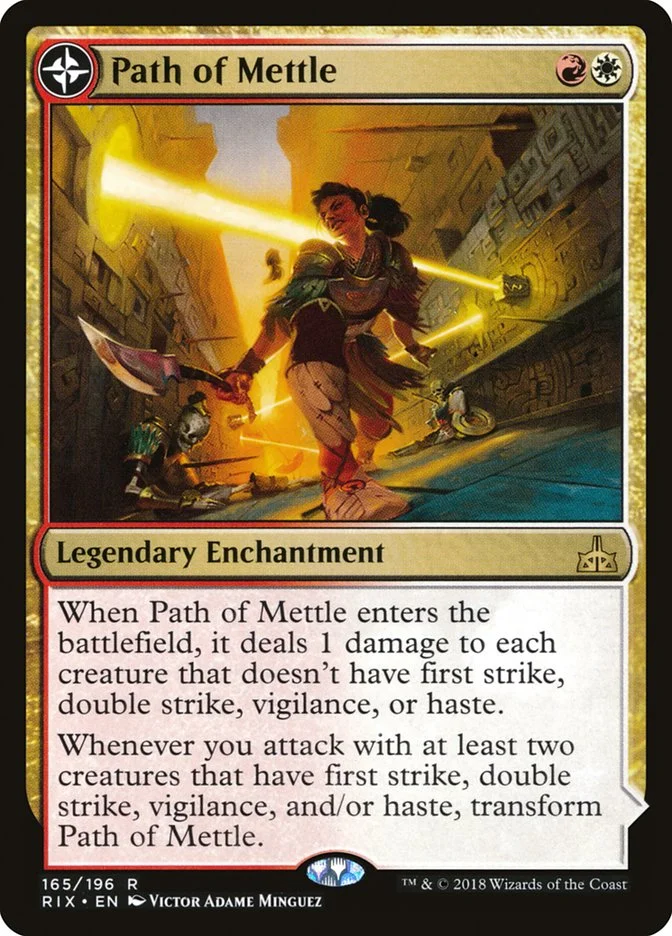 Path of Mettle // Metzali, Tower of Triumph 「RIX/165」「EN」