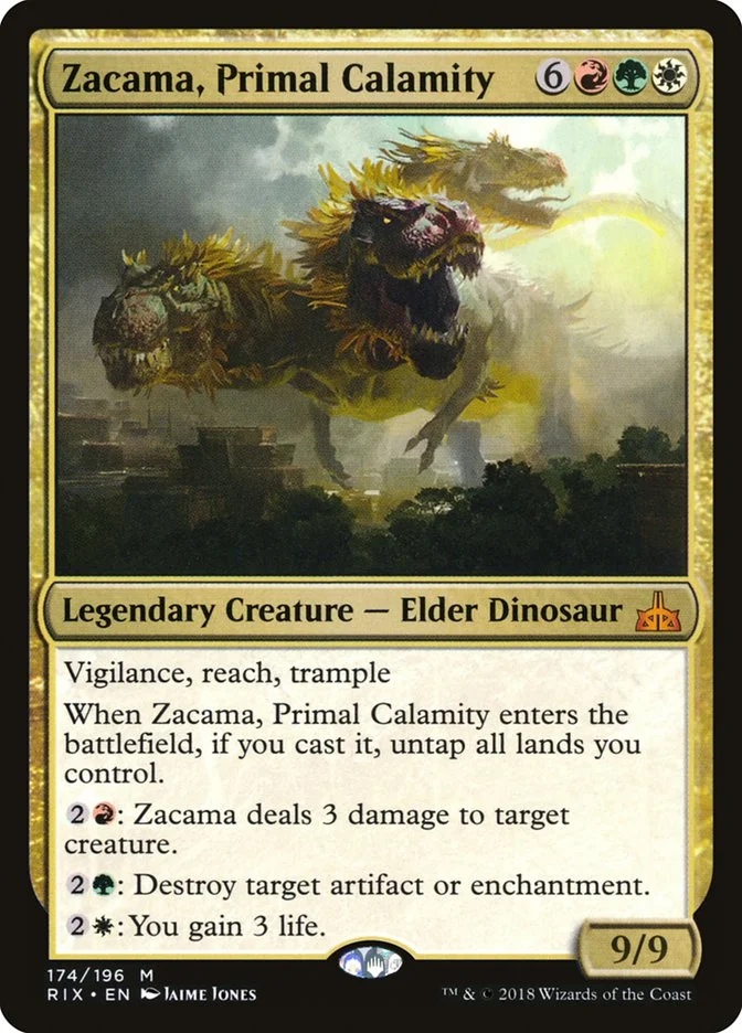 Zacama, Primal Calamity 「RIX/174」「EN」