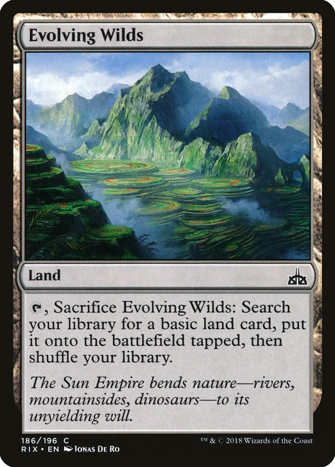 Evolving Wilds 「RIX/186」「EN」