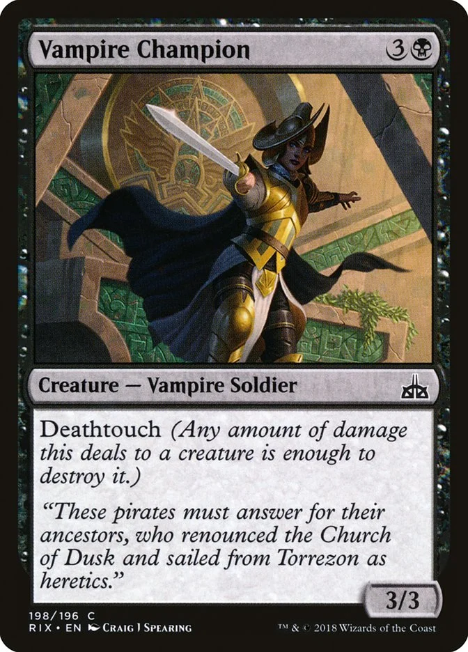 Vampire Champion 「RIX/198」「EN」