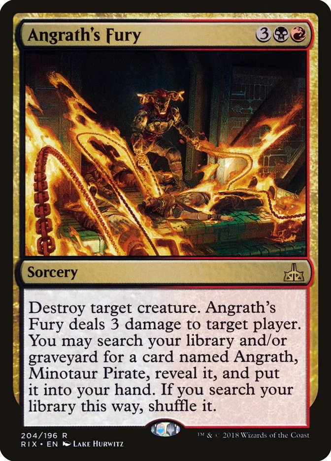 Angrath's Fury 「RIX/204」「EN」
