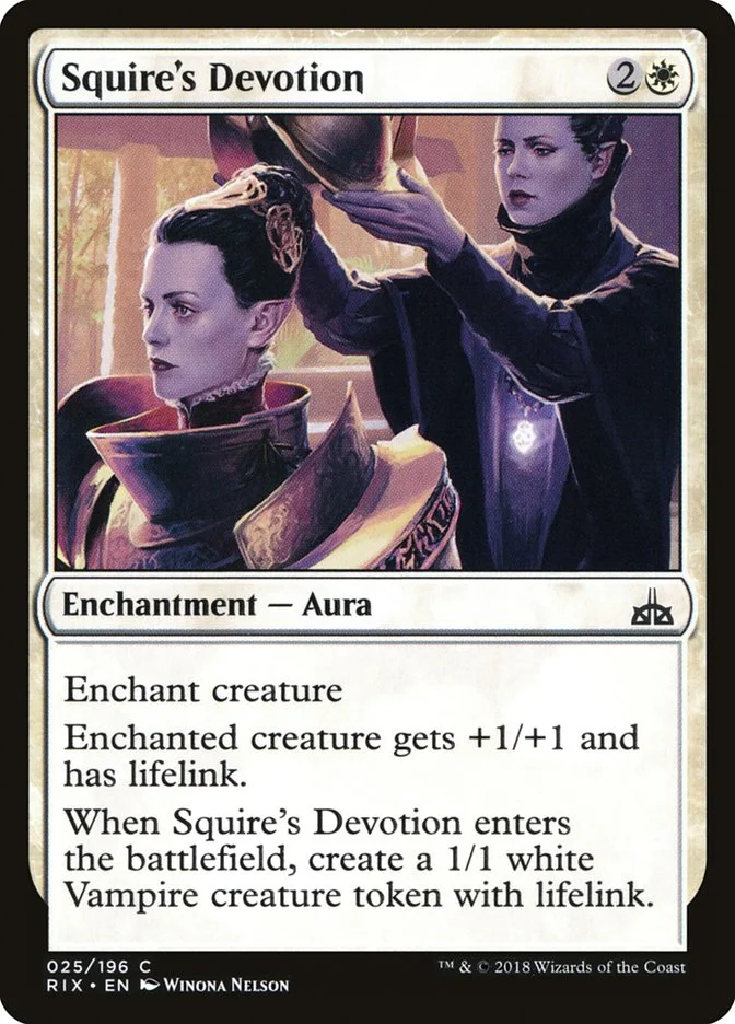 Squire's Devotion 「RIX/25」「EN」