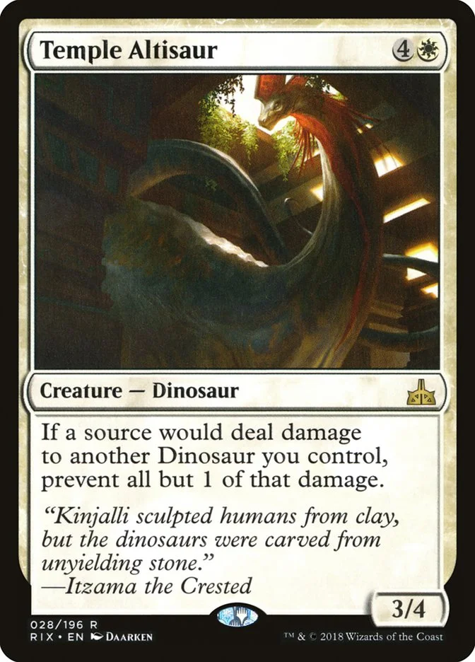 Temple Altisaur 「RIX/28」「EN」