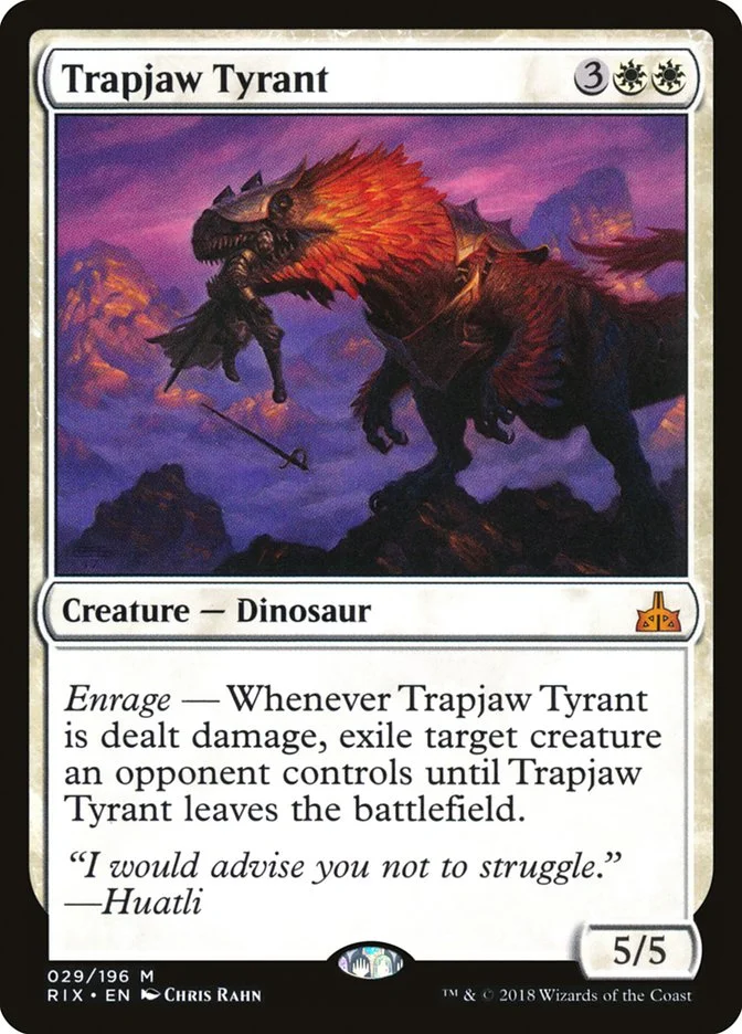 Trapjaw Tyrant 「RIX/29」「EN」