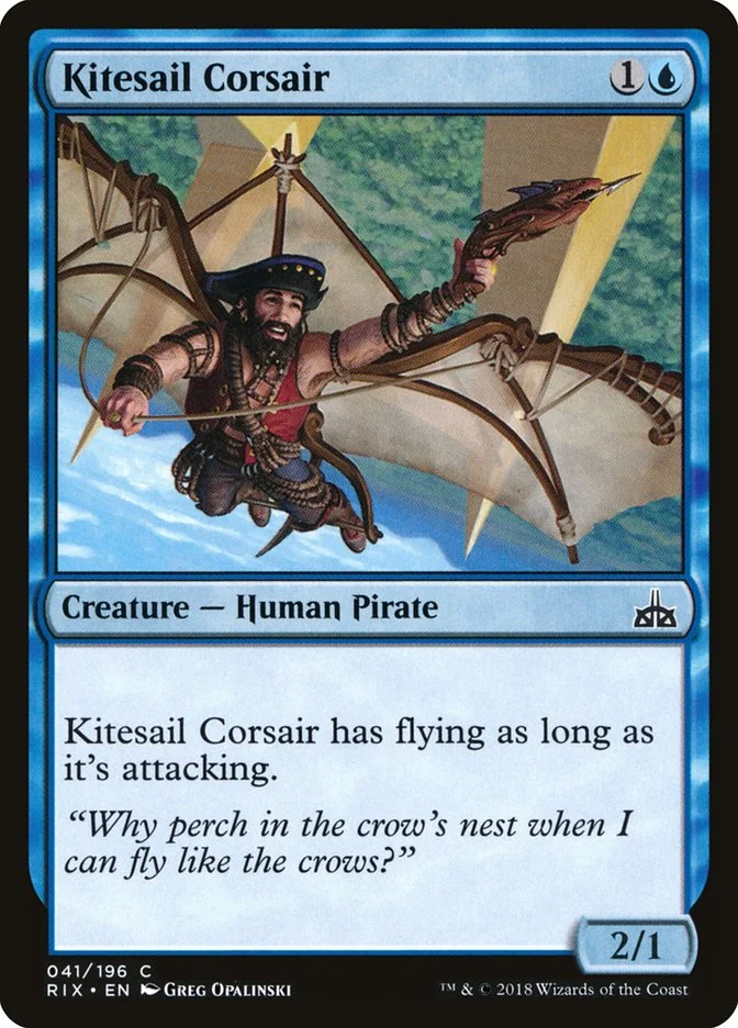 Kitesail Corsair 「RIX/41」「EN」