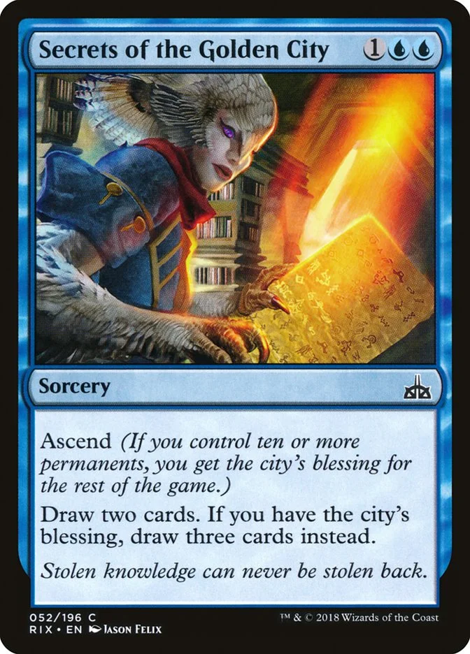 Secrets of the Golden City 「RIX/52」「EN」