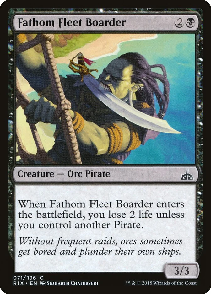 Fathom Fleet Boarder 「RIX/71」「EN」