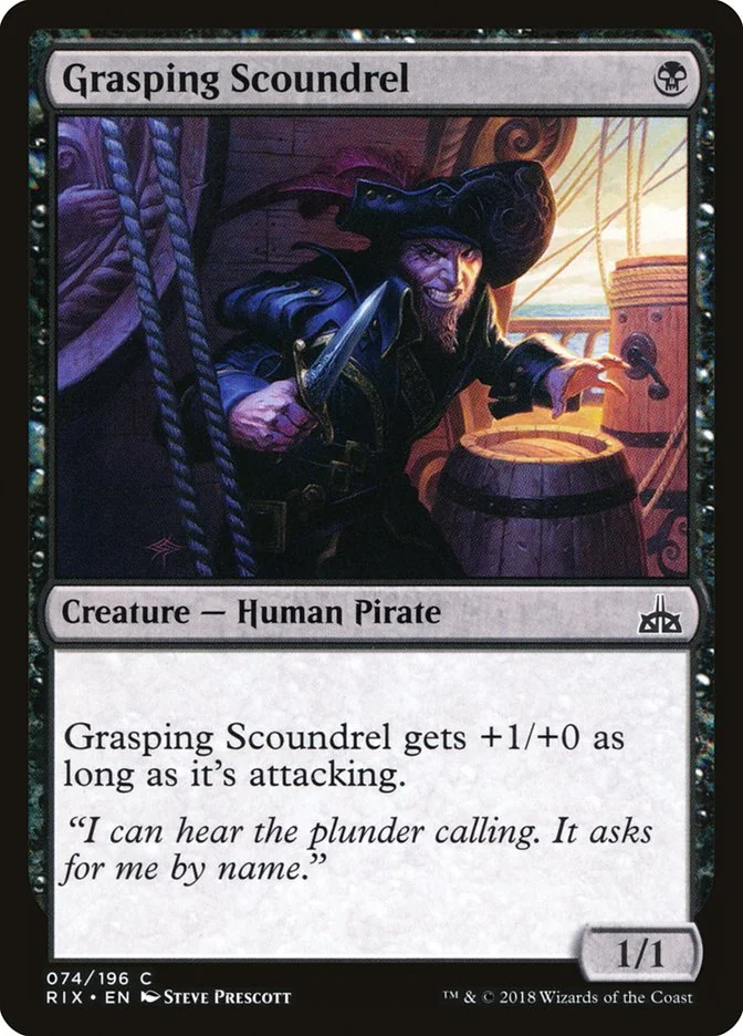 Grasping Scoundrel 「RIX/74」「EN」