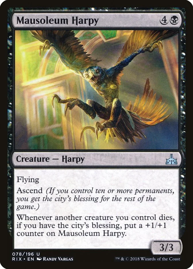 Mausoleum Harpy 「RIX/78」「EN」