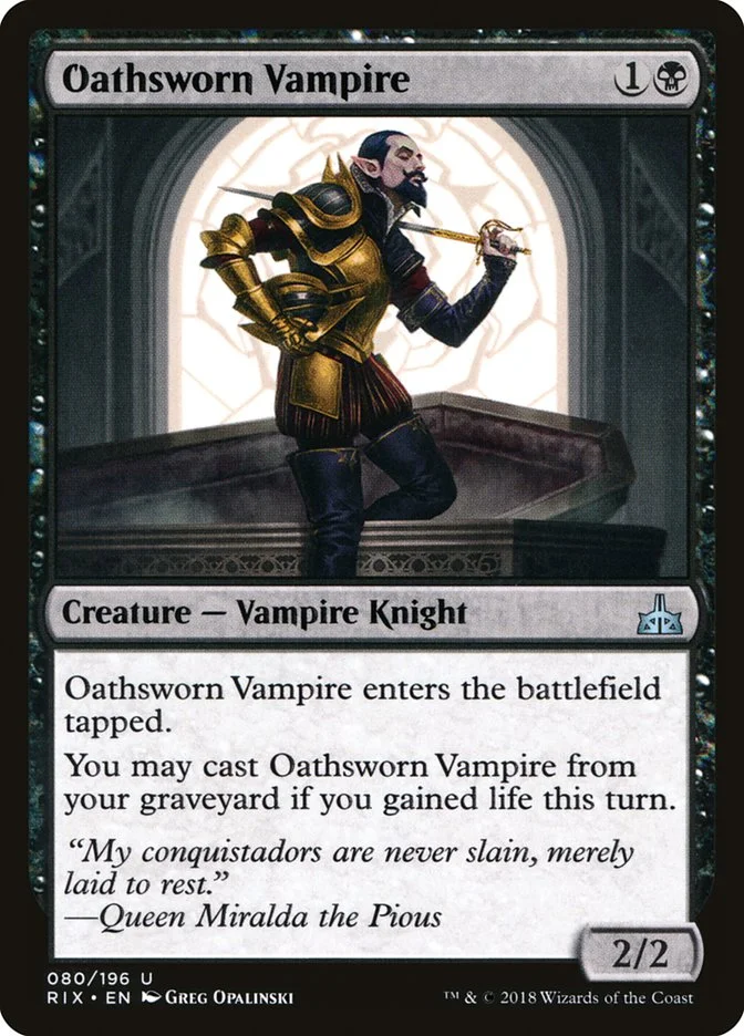 Oathsworn Vampire 「RIX/80」「EN」