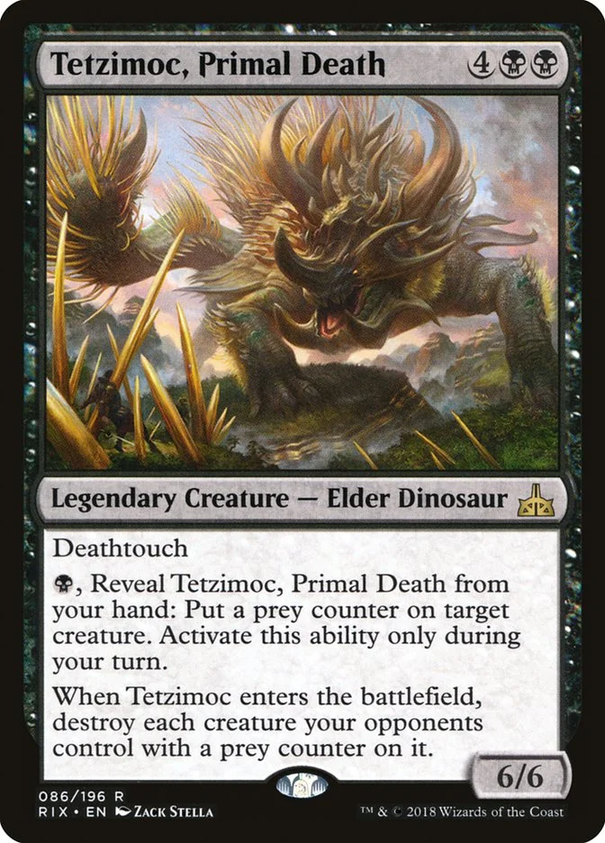 Tetzimoc, Primal Death 「RIX/86」「EN」