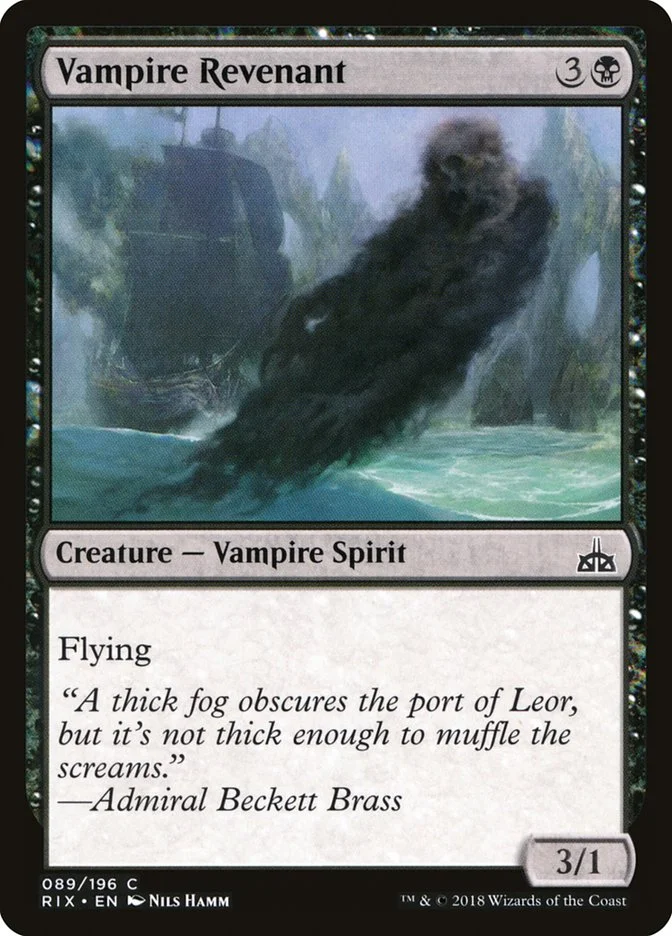 Vampire Revenant 「RIX/89」「EN」