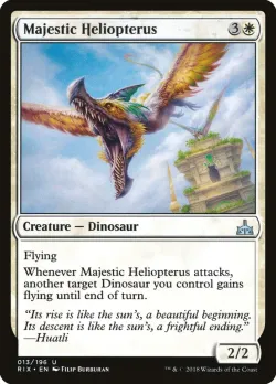 Majestic Heliopterus #13 · Magic: The Gathering