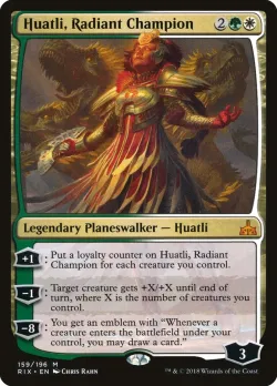 Huatli, Radiant Champion 「RIX/159」「EN」