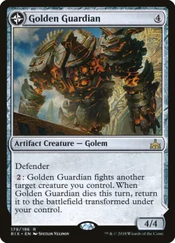 Golden Guardian // Gold-Forge Garrison 「RIX/179」「EN」