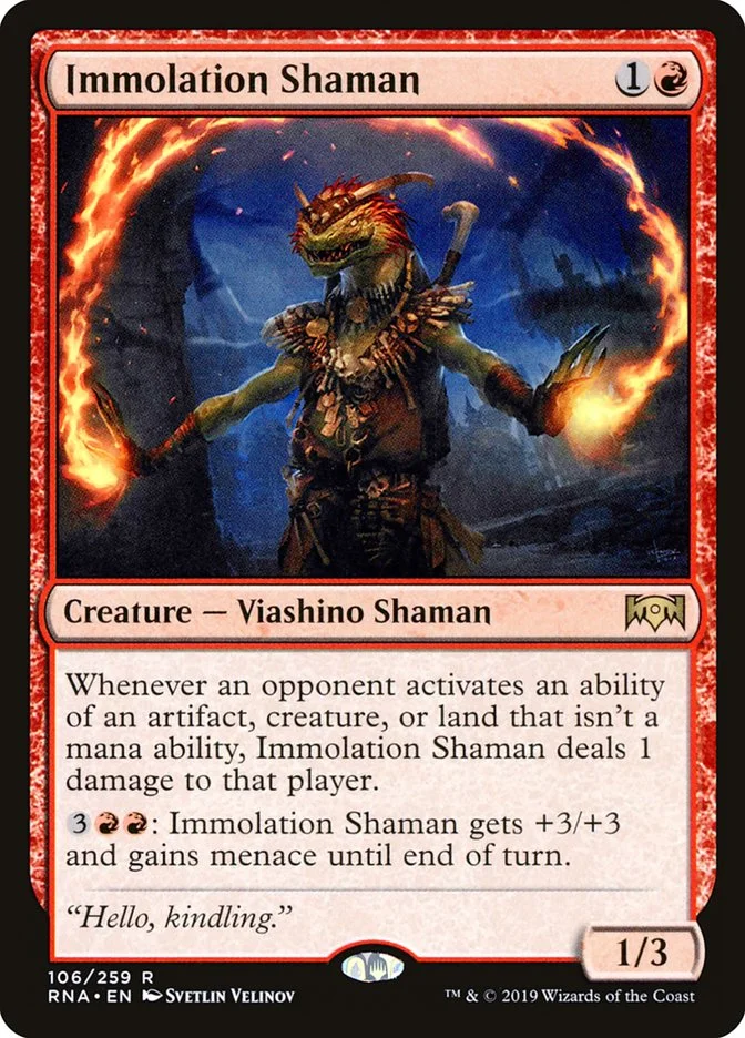 Immolation Shaman 「RNA/106」「EN」